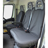 Citroen Relay Van 2006-2022 Driver Seat And Front Double Passenger - Black